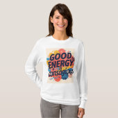 good vibe t-shirt (Voorkant volledig)
