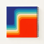  Good Vibes 70s Ombre Notitieboek (Achterkant)