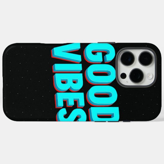 GOOD VIBES – Aangepast Case-Mate iPhone Case (Achterkant (horizontaal))