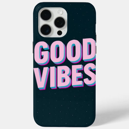 GOOD VIBES – Aangepast Case-Mate iPhone Case (Achterkant)