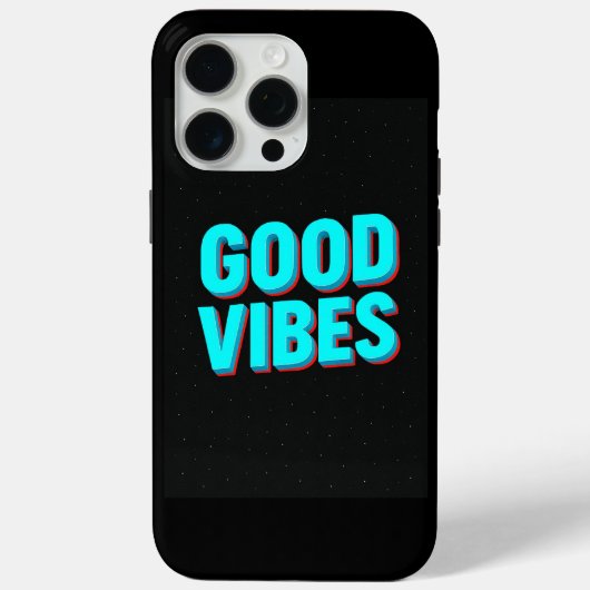 GOOD VIBES – Aangepast Case-Mate iPhone Case (Achterkant)