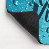 Good Vibes and Cool Blue Water Muismat (Hoek)