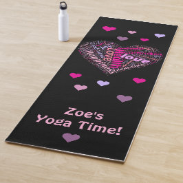 Good Vibes and Love Persoonlijke Yoga Mat