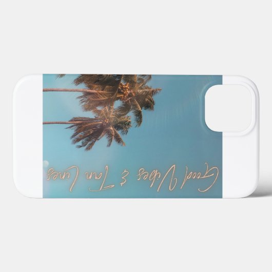 Good Vibes and Tan Lines Case-Mate iPhone Case (Achterkant (horizontaal))