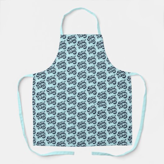 Good Vibes Apron Schort (Voorkant)