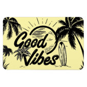 "Good Vibes" Art Design Magnet Magneet (Horizontaal)