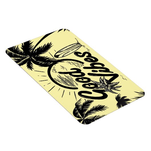 "Good Vibes" Art Design Magnet Magneet (Rechterzijde)