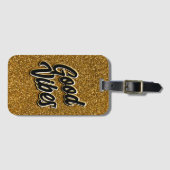 Good Vibes Bagagelabel (Voorkant (horizontaal))