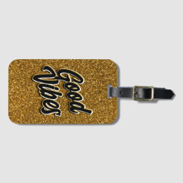 Good Vibes Bagagelabel