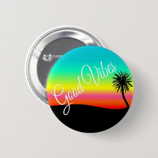 Good Vibes Button (Voorkant /achterkant)