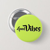 Good Vibes Button (Voorkant /achterkant)