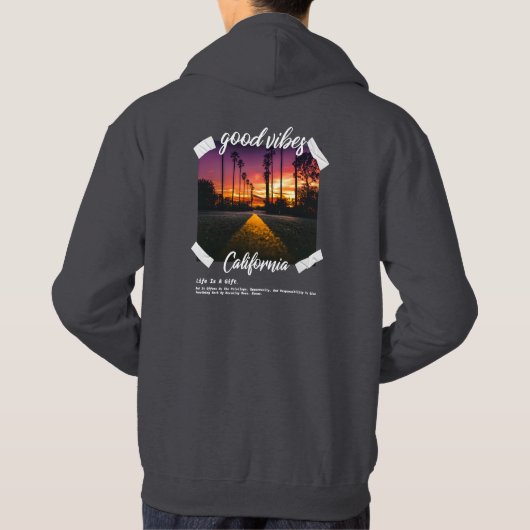 Good Vibes California Hoodie (Achterkant)