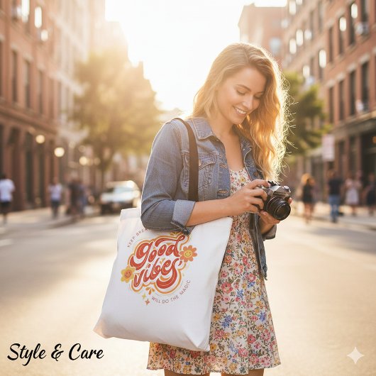 Good Vibes Chic Alledaagse Stijlvolle Tote Tas