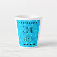 Good Vibes Clear Blue Pool Water Foto