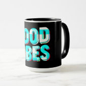Good Vibes Coffee Mok (Voorkant rechts)