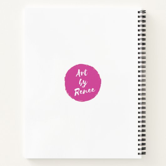 "Good Vibes" College in gereguleerde laptop Notitieboek (Achterkant)