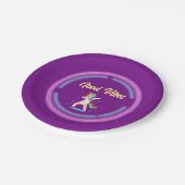 Good Vibes Eenhoorn Papieren Bordje (Gekanteld)