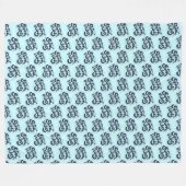 Good Vibes Fleece Blanket (Voorkant (Horizontaal))