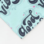 Good Vibes Fleece Blanket (Hoek)
