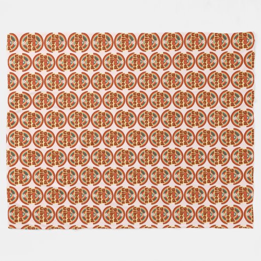 Good Vibes Fleece Deken (Voorkant (Horizontaal))