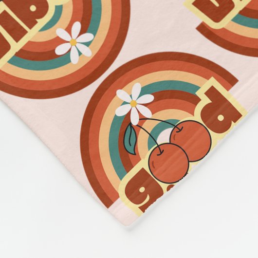 Good Vibes Fleece Deken (Hoek)