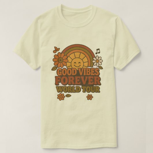 Good Vibes Forever T-shirt (Design voorkant)
