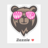 Good Vibes Funny Beer Stickers (Vel)