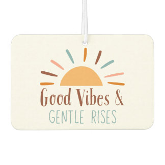 Good Vibes & Gentle Rises Boho Auto Luchtverfrisse Luchtverfrisser