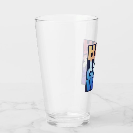 Good Vibes High Tides Glas (Rechts)