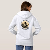 Good Vibes & High Tides Womens Hoodie (Achterkant volledig)