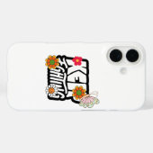 Good Vibes illustratie typografie Case-Mate iPhone Case (Achterkant (horizontaal))