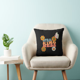 Good Vibes illustratie typografie Kussen