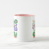 Good Vibes illustratie typografie Mok (Midden)