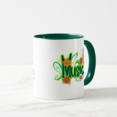 Good Vibes illustratie typografie Mok (Voorkant rechts)