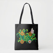 Good Vibes illustratie typografie Tote Bag (Voorkant)
