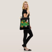 Good Vibes illustratie typografie Tote Bag (Op model)
