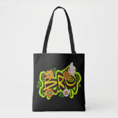 Good Vibes illustratie typografie Tote Bag (Voorkant)