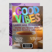 Good Vibes Kaart (Voorkant / Achterkant)