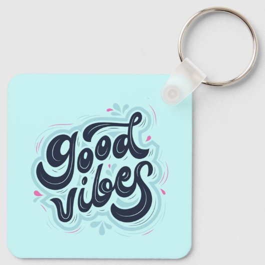 Good Vibes Keychain (Achterkant)