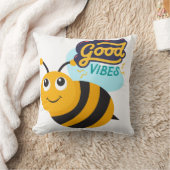 Good Vibes Kinderen Decorative Pillow – Voeg een C Kussen (Deken)