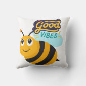 Good Vibes Kinderen Decorative Pillow – Voeg een C Kussen (Achterkant)