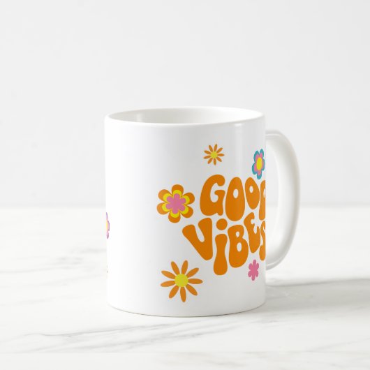 Good Vibes Koffiemok (Voorkant rechts)