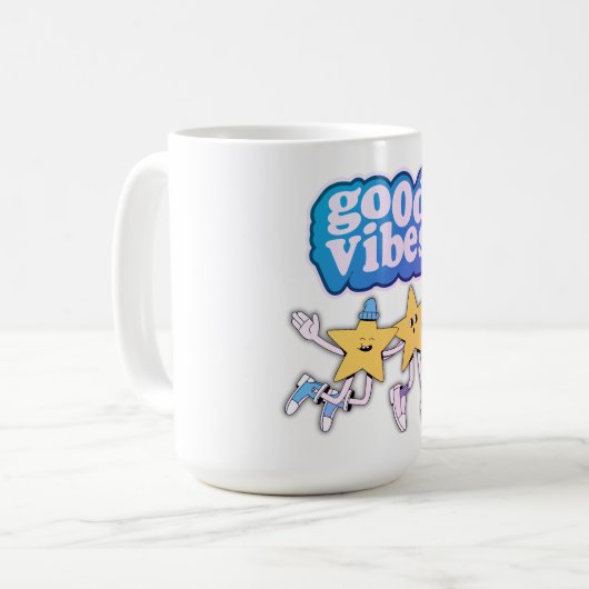 GOOD VIBES KOFFIEMOK (Voorkant links)