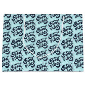 Good Vibes Large Gift Bag Groot Cadeauzakje (Voorkant)