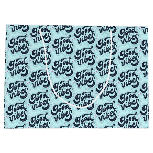 Good Vibes Large Gift Bag Groot Cadeauzakje (Achterkant)