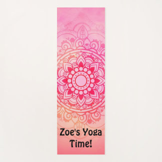 Good Vibes Mandala Specialized Yoga Mat