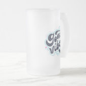 Good Vibes Matglas Bierpul (Voorkant rechts)