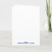 Good Vibes Nantucket Folded Kaart (Achterkant)