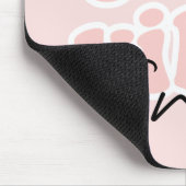 Good Vibes only 70's Hippie Slogan Muismat (Hoek)