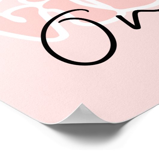 Good Vibes only 70's Hippie Slogan Poster (Hoek)